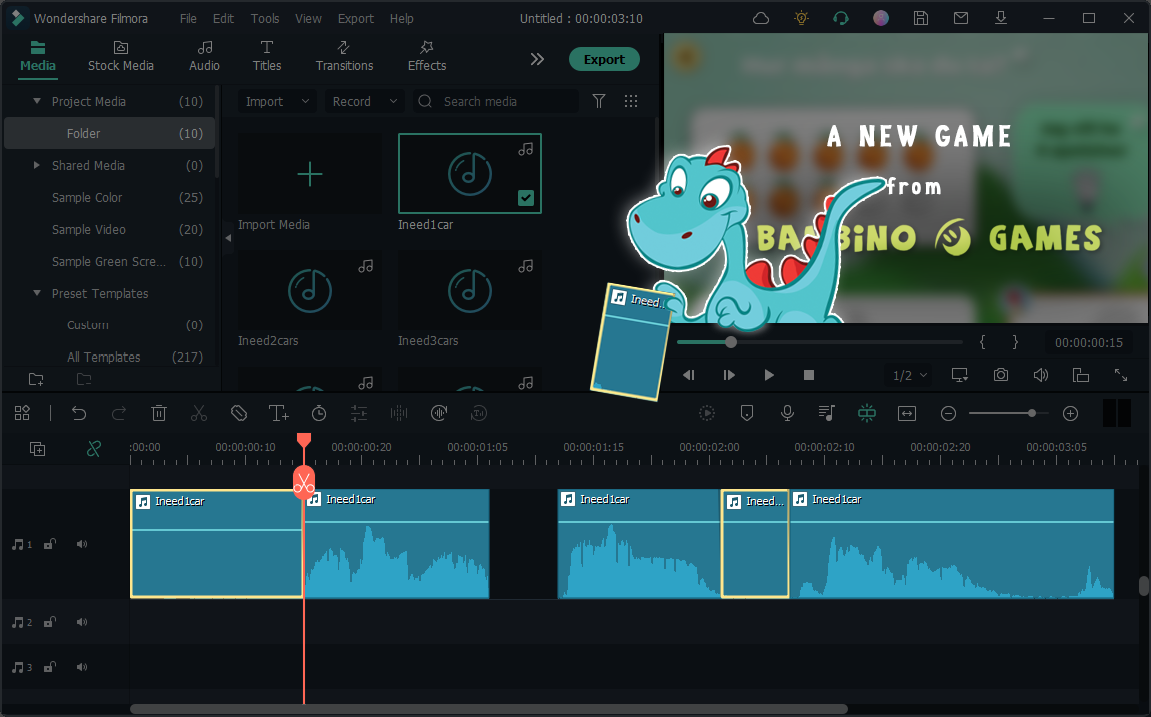 Sorrange audio development