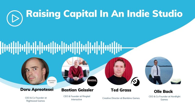 Raising Capital In An Indie Studio